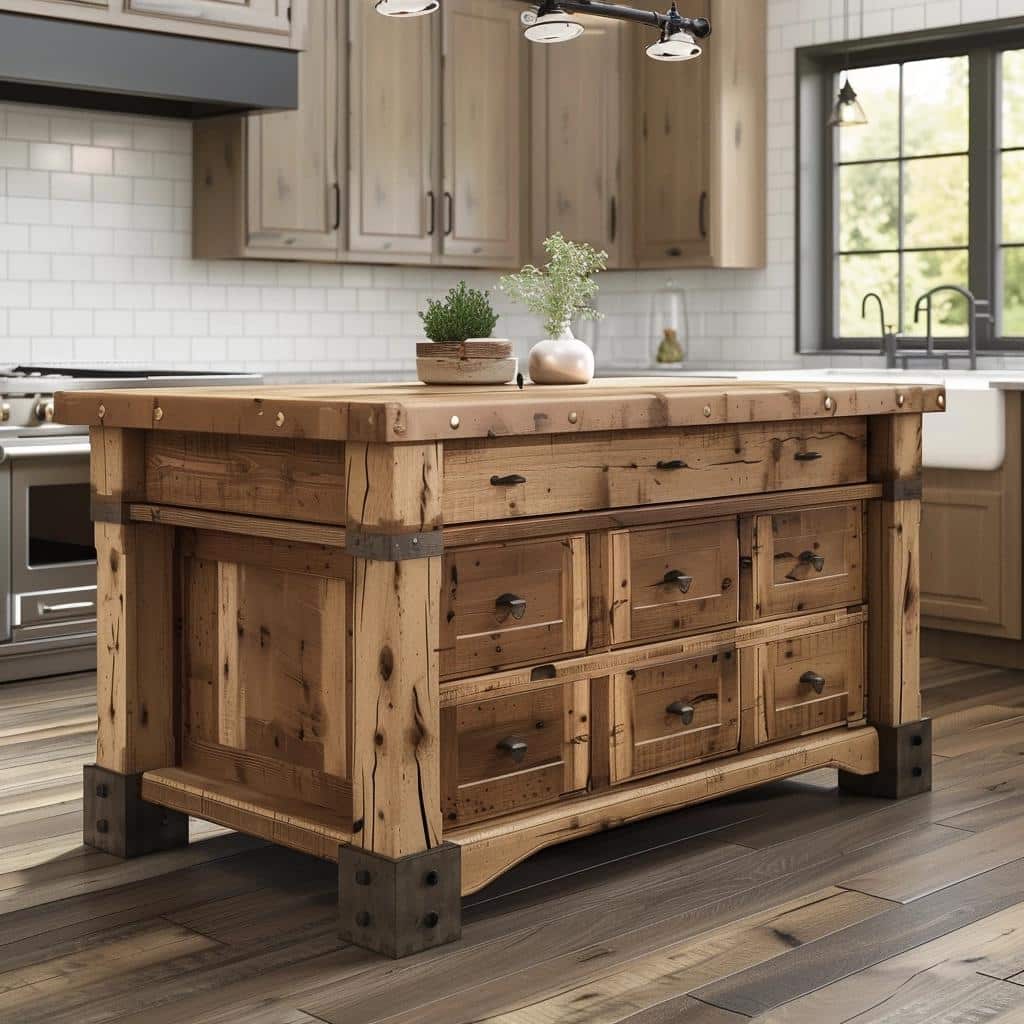 Unlock the Secrets of Crafting a Captivating Wood Kitchen Island! 4 Unlock the Secrets of Crafting a Captivating Wood Kitchen Island!