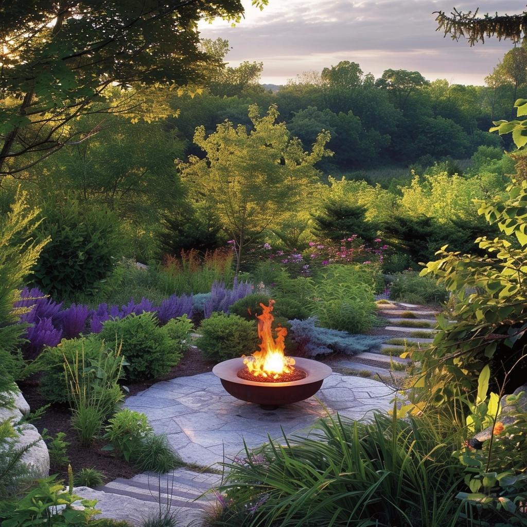 Unlock the Secrets of the Mesmerizing Fire Pit Garden. 1 Unlock the Secrets of the Mesmerizing Fire Pit Garden.