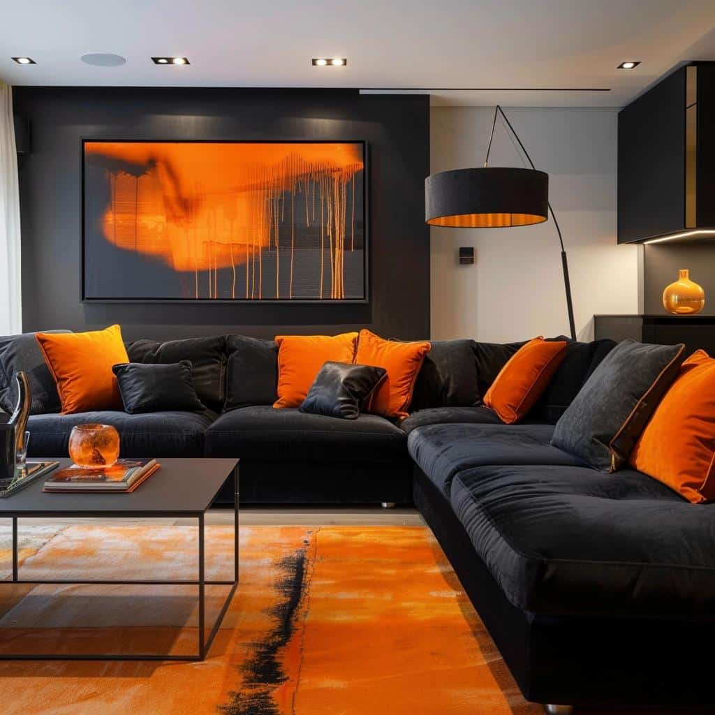 Stunning Orange and Black Room Decor Ideas for Every Home