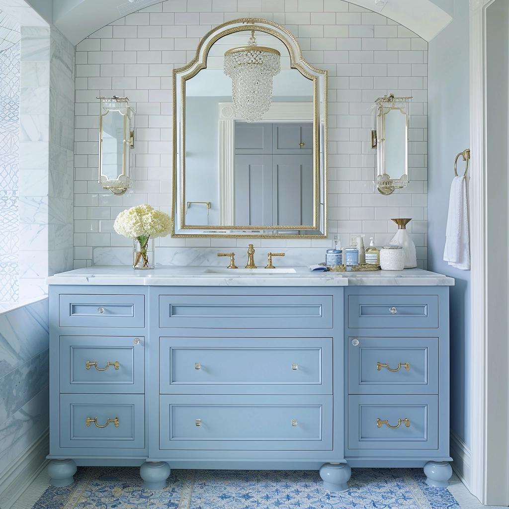 Unlock the Serene Charm of Blue Vanity Bathroom Ideas. 3 Unlock the Serene Charm of Blue Vanity Bathroom Ideas.