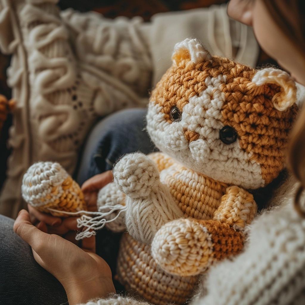 Unravel the Enchanting Mystery: Crocheting a Captivating Cat Companion. 2 Unravel the Enchanting Mystery: Crocheting a Captivating Cat Companion.