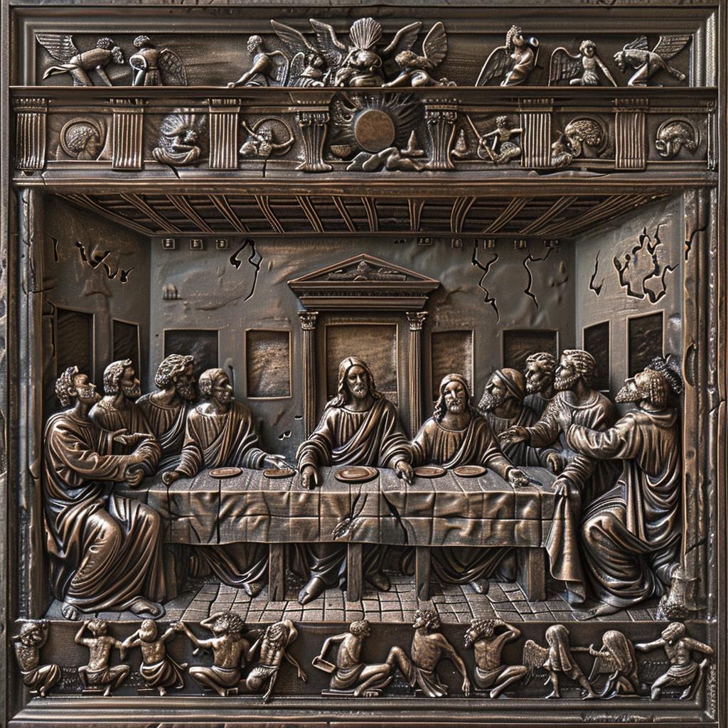 Unravel the Mysteries of The Last Supper Wall Decor: A Captivating Journey. 2 Unravel the Mysteries of The Last Supper Wall Decor: A Captivating Journey.