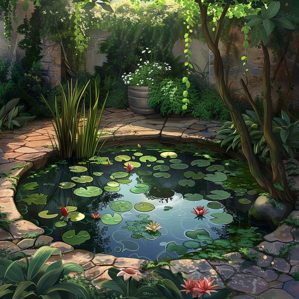 Unraveling the Mysteries of the Patio Pond: A Captivating Exploration. 1 Unraveling the Mysteries of the Patio Pond: A Captivating Exploration.