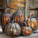 Unraveling the Secrets of Captivating Metal Pumpkin Decor.