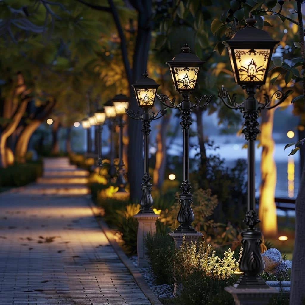 Unveiling the Captivating Allure of Decorative Street Lights.