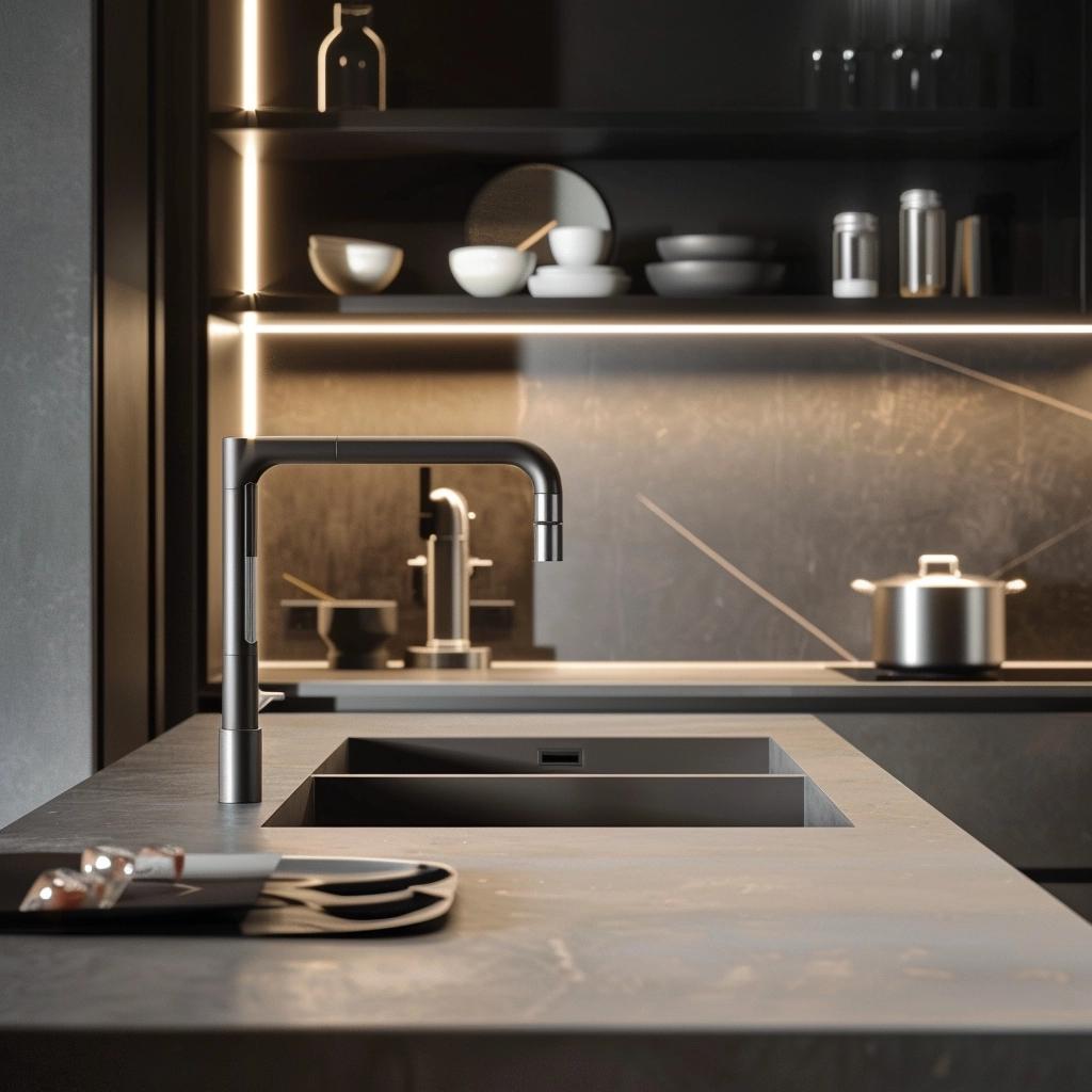 Unveiling the Elegant Minimalism of Low Profile Kitchen Faucets.