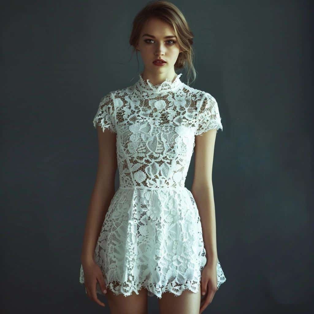 You Won't Believe This Lace Mini Dress Trend That's Taking the Fashion World by Storm. 2 You Won't Believe This Lace Mini Dress Trend That's Taking the Fashion World by Storm.