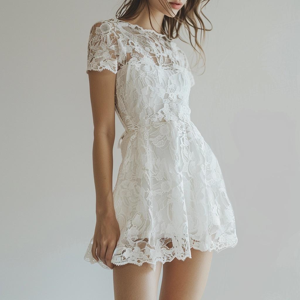 You Won't Believe This Lace Mini Dress Trend That's Taking the Fashion World by Storm. 4 You Won't Believe This Lace Mini Dress Trend That's Taking the Fashion World by Storm.