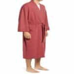 Wrap Yourself in Comfort Cozy Waffle Knit Robe.
