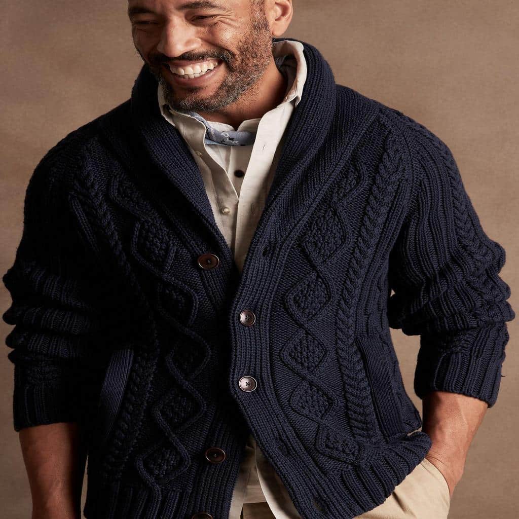 Laugh Airily Cable Knit Cardigan