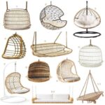 Cozy Retreat Suspended In Style Macrame Chair for Relaxing Moments.