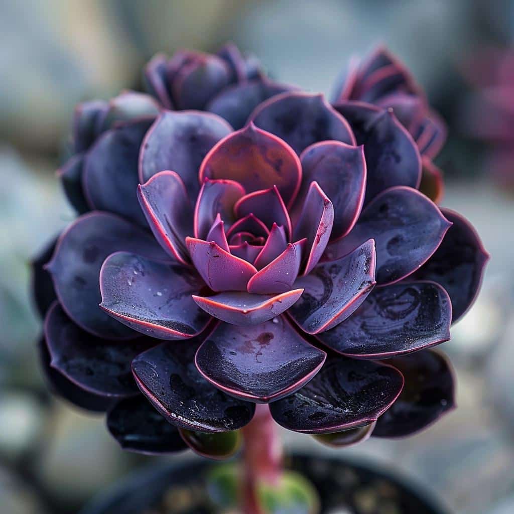 Echeveria Black Prince: Care Guide for This Dark Beauty