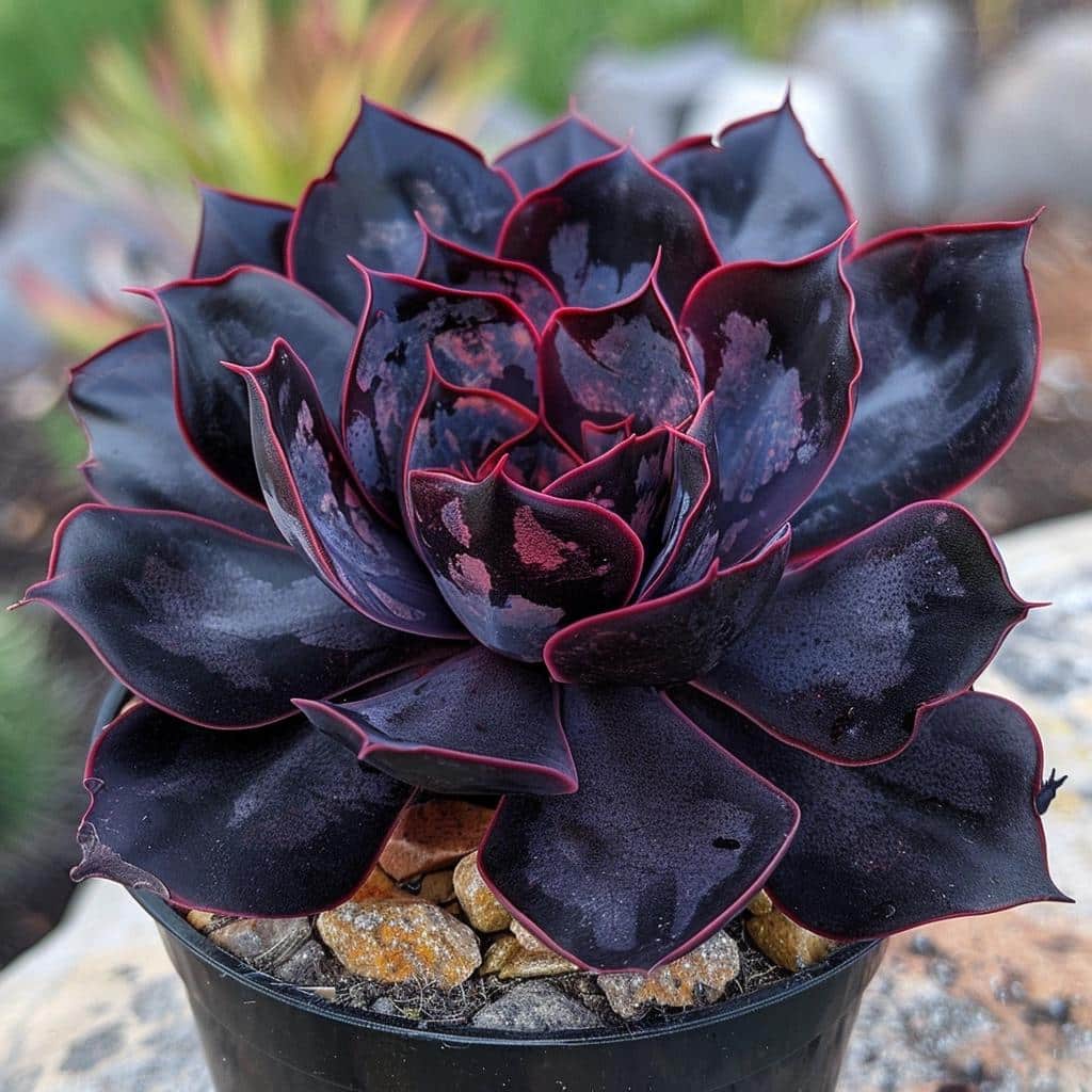 Echeveria Black Prince: Care Guide for This Dark Beauty