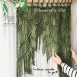 Effortless Elegance Macrame Shower Curtain Crafted for Timeless Decor.