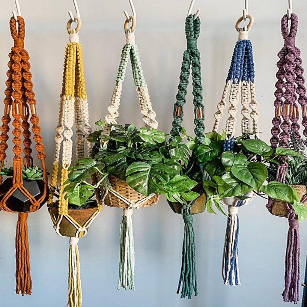 Elevate Your Space Effortlessly Macrame Plant Hangers