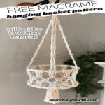 Elevate Your Space with This Versatile Macrame Hanging Basket.