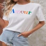 Elevate Your Style Effortlessly with Our Customized Embroidered T-Shirt.