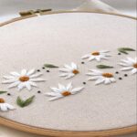 Enchanting Blooms Embroidered Elegance.