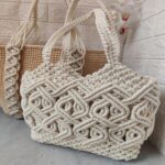 Handcrafted Macrame Purse Elevates Your Style Effortlessly.