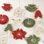 Handcrafted Macrame Ornaments Elevate Your Holiday Decor.