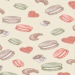 Pastel Macaroon Wallpaper A Delightful Confectionary Aesthetic for Your Digital Displays.