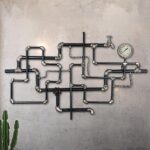 Rustic Metal Farmhouse Wall Decor Elevates Your Countryside Charm.