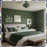Soothing Serenity Sage Green Bedroom Oasis for Relaxation and Rejuvenation.