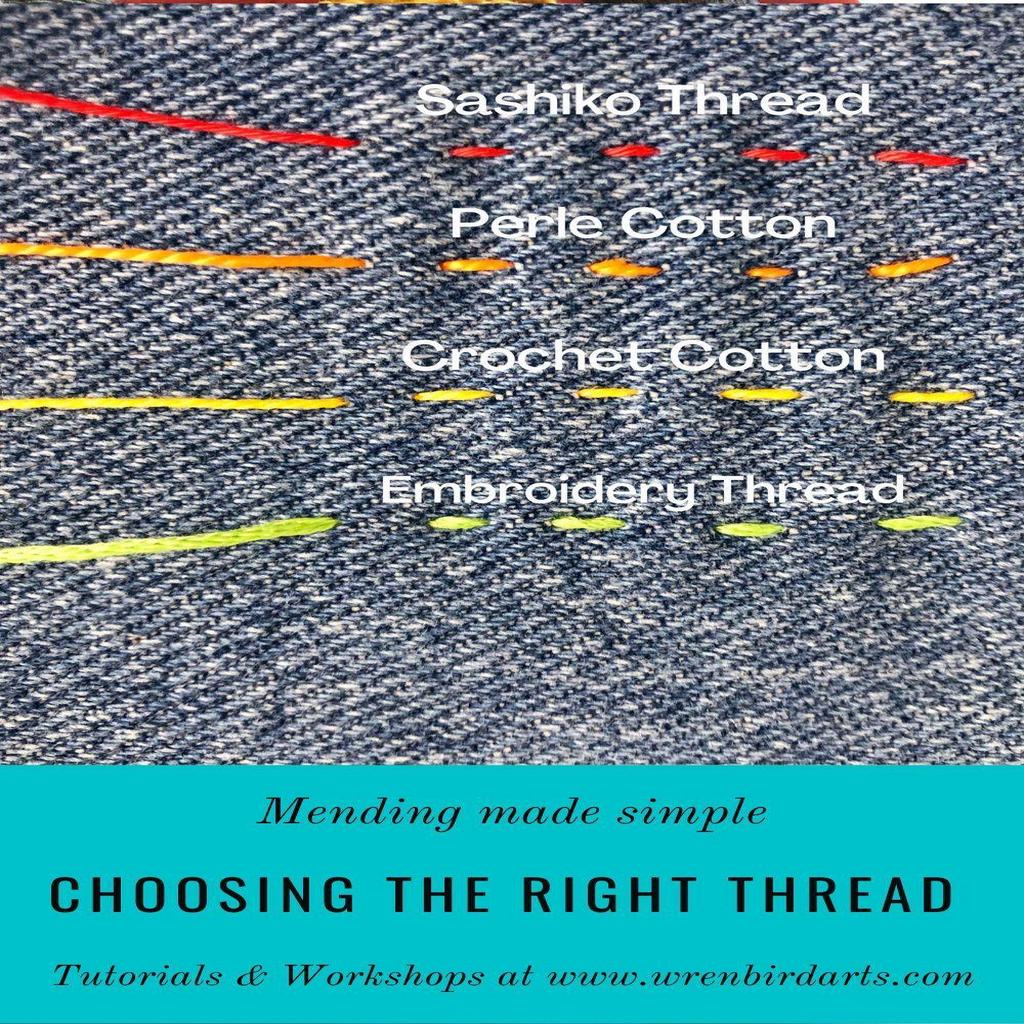 Timeless Embroidery Thread Timeless Stitches Sashiko Embroidery Art.