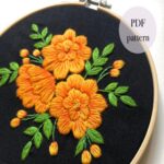 Vibrant Mexican Embroidery Inspires Unique Textile Designs. Vibrant Mexican Embroidery Inspires Unique Textile Designs.