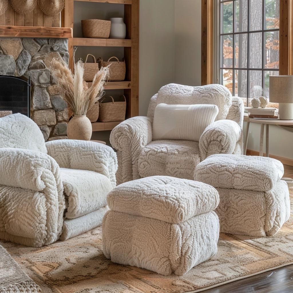 5 Cozy Oversized Chairs with Ottoman for Small Spaces 2 5 Cozy Oversized Chairs with Ottoman for Small Spaces