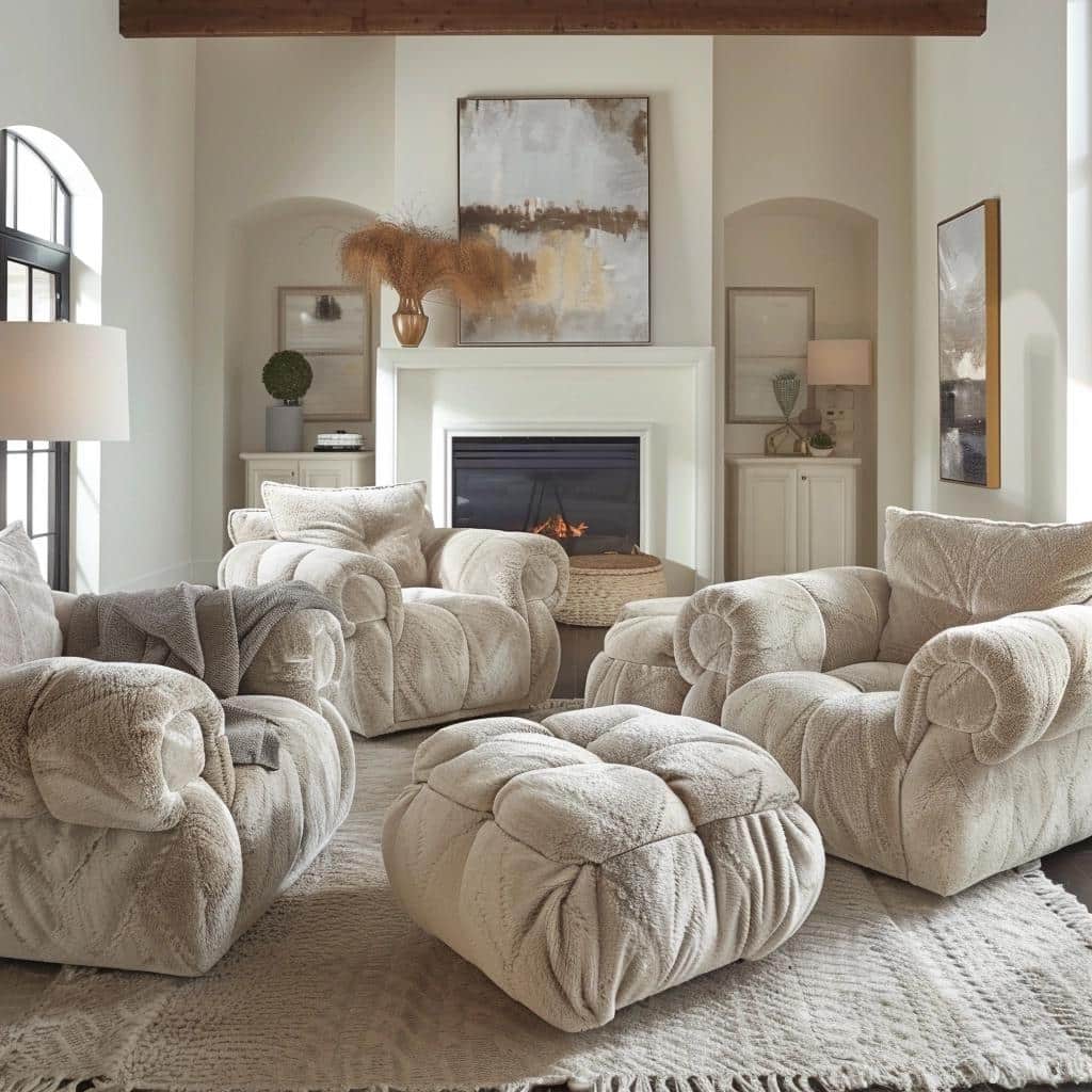 5 Cozy Oversized Chairs with Ottoman for Small Spaces 3 5 Cozy Oversized Chairs with Ottoman for Small Spaces
