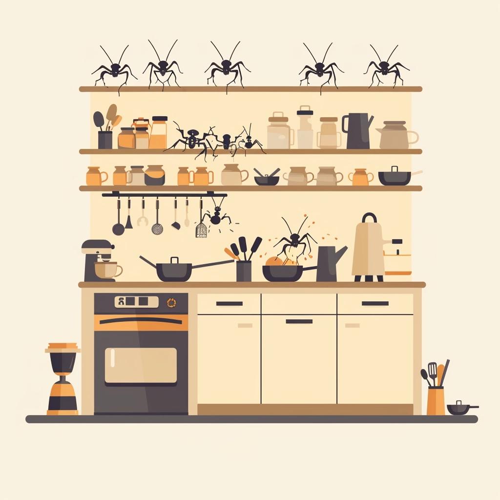 5 Effective Ways to Get Rid of Ants in Small Kitchens on a Budget 4 5 Effective Ways to Get Rid of Ants in Small Kitchens on a Budget