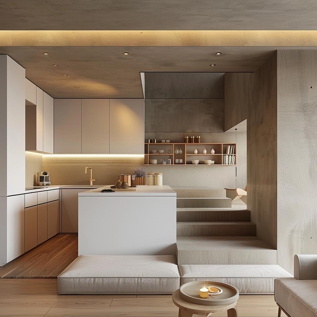 5 Smart Solutions to Maximize Space in Apartments with Customized Kitchens 3 5 Smart Solutions to Maximize Space in Apartments with Customized Kitchens