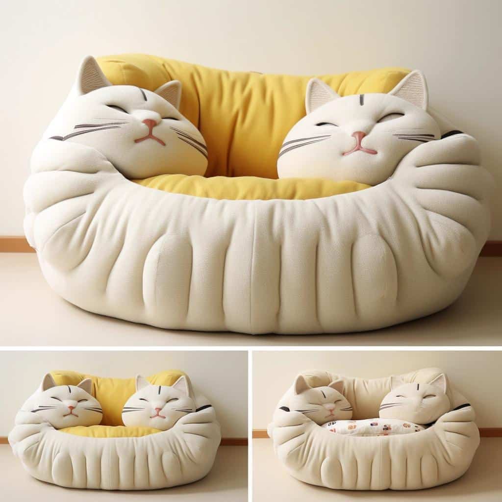 5 Space-Saving Cat and Pillow Combos for Limited Spaces