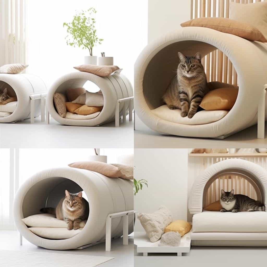 5 Space-saving Cat And Pillow Combos For Limited Spaces