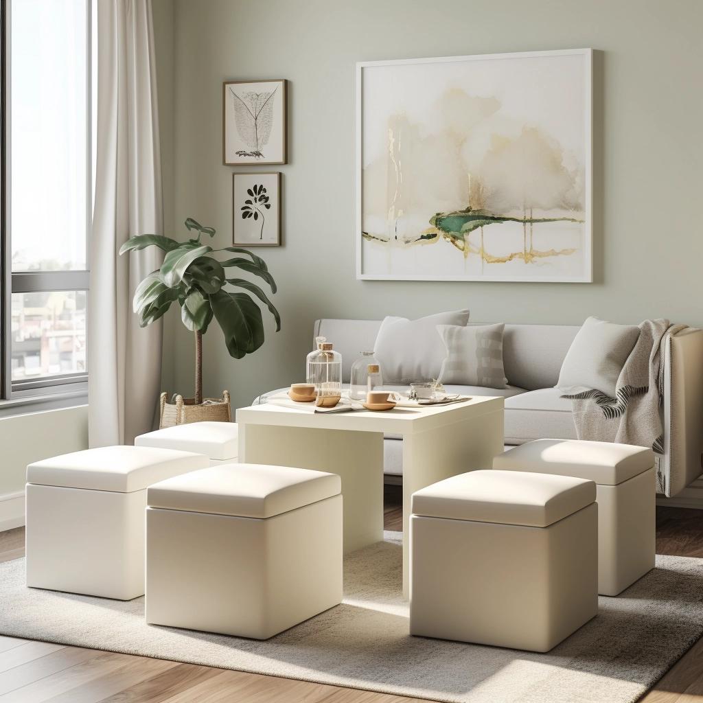 5 Space-Saving Sofa Tables with Stools for Small Spaces 1 5 Space-Saving Sofa Tables with Stools for Small Spaces