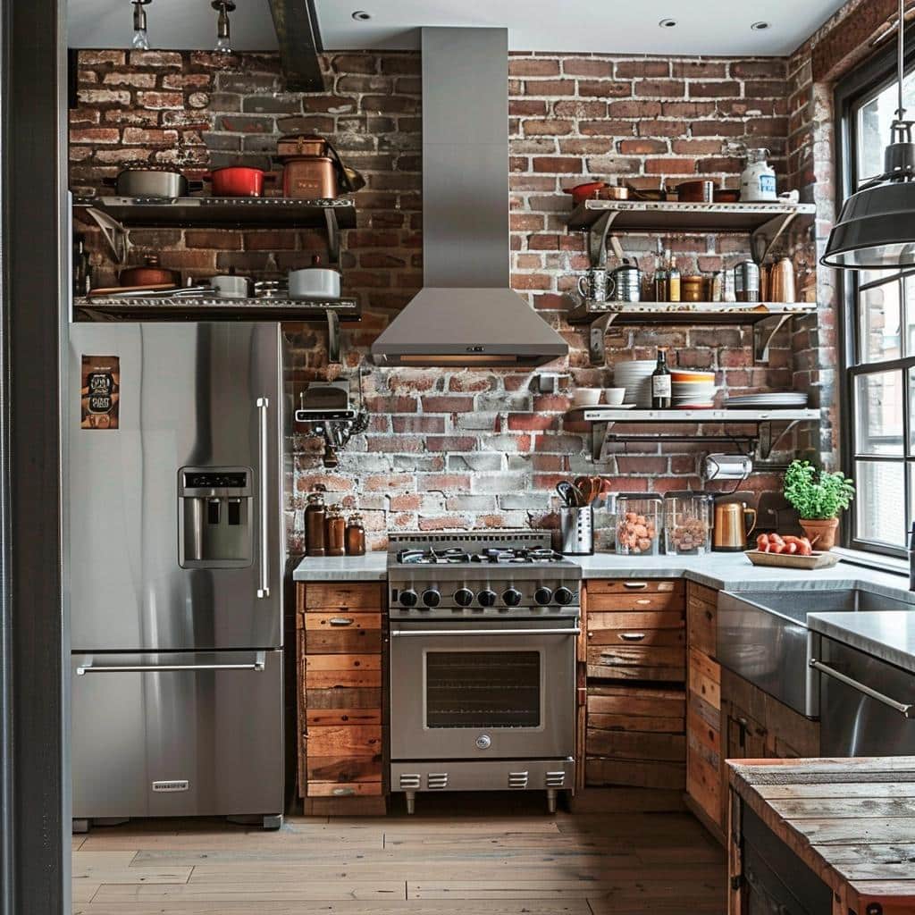 5 Tips for Adapting Industrial Styles in Small Urban Kitchens