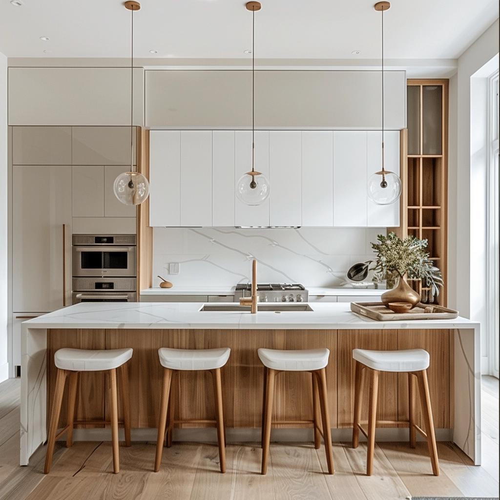 6 Functional Ideas for Incorporating Islands into Small Kitchens without Losing Space 1 6 Functional Ideas for Incorporating Islands into Small Kitchens without Losing Space