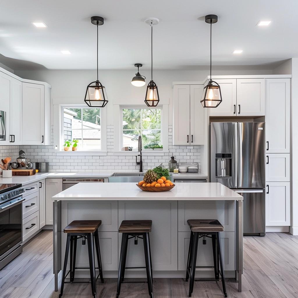 6 Functional Ideas for Incorporating Islands into Small Kitchens without Losing Space 3 6 Functional Ideas for Incorporating Islands into Small Kitchens without Losing Space