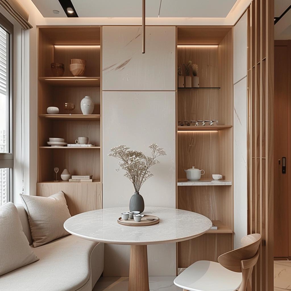 6 Practical Tips for Maximizing the Available Area in Dining Rooms in Small Apartments 3 6 Practical Tips for Maximizing the Available Area in Dining Rooms in Small Apartments