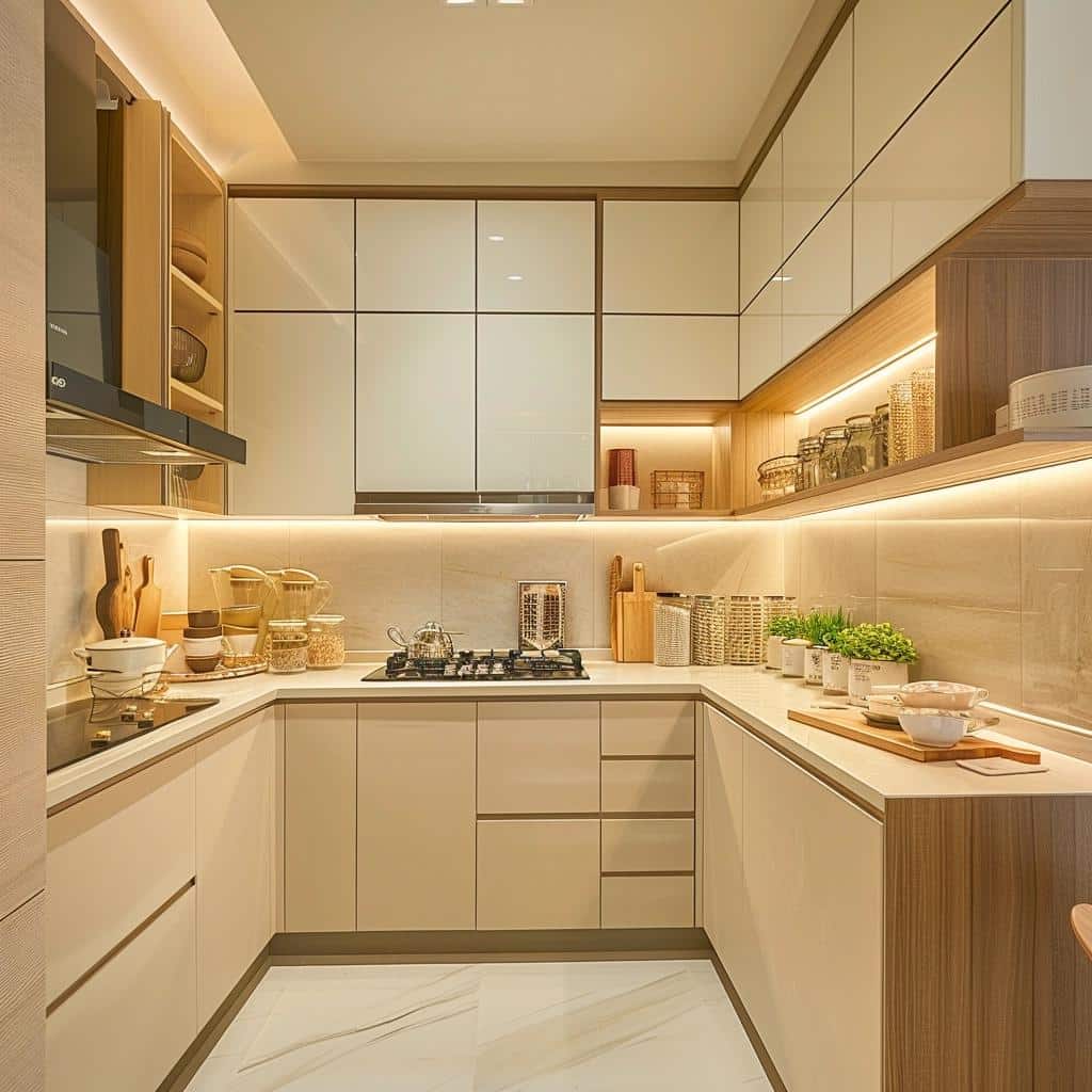 6 Tips for Integrated Environments in Small Rooms with American Kitchens 4 6 Tips for Integrated Environments in Small Rooms with American Kitchens