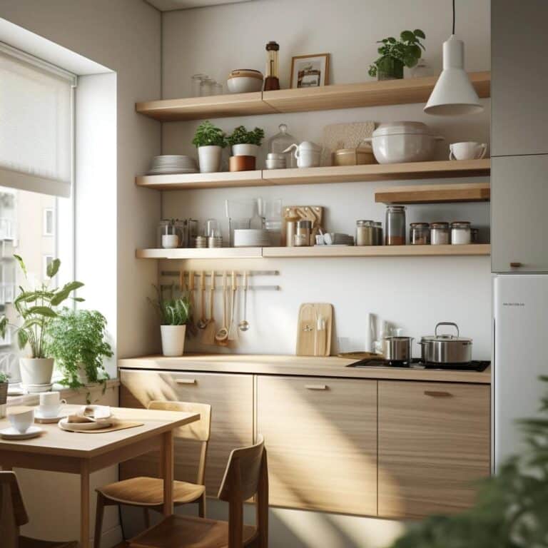 Image showcasing 7 Smart Solutions for Decorating and Organizing Small Apartment Kitchens