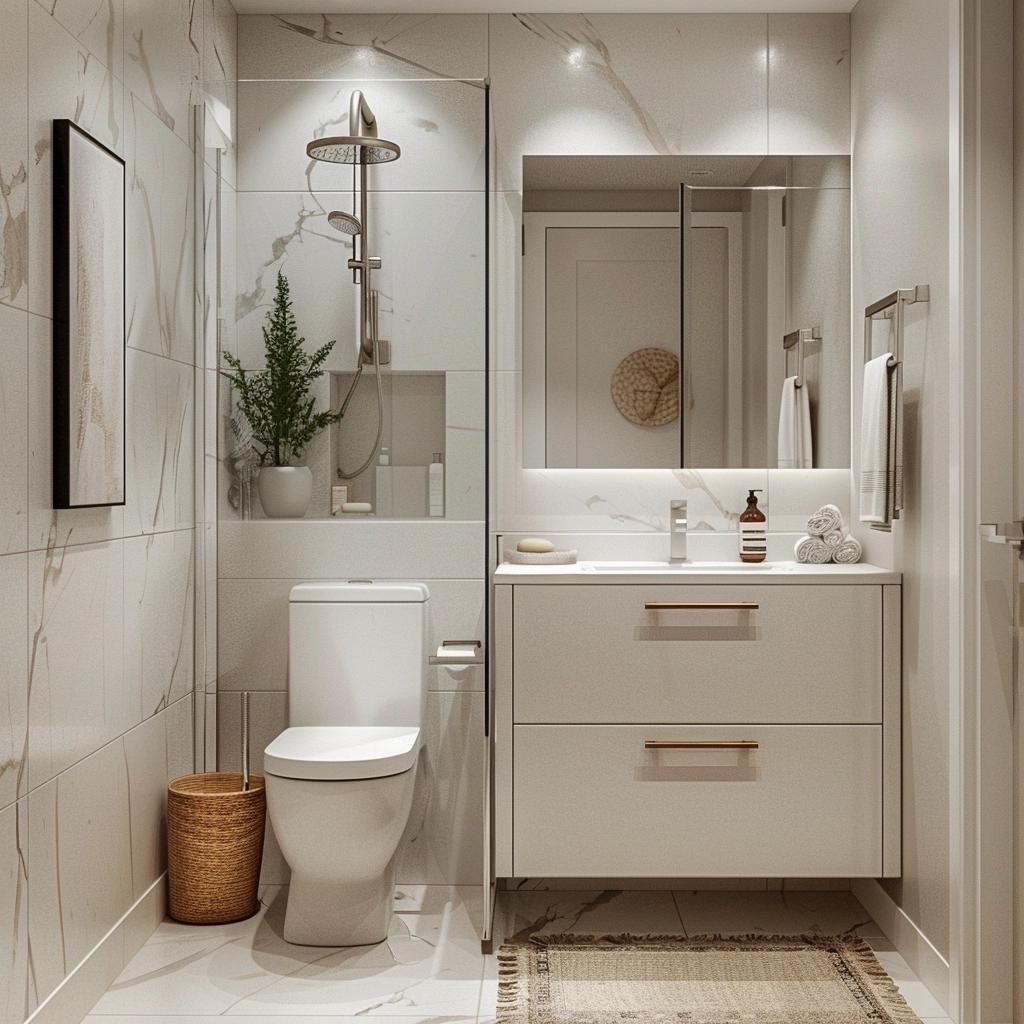 6 Ways to Select Ideal Cabinets for Small Bathrooms, on a Budget