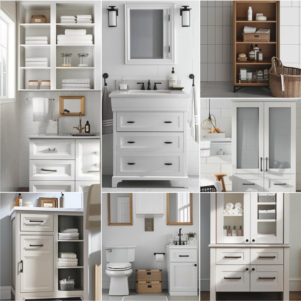 7 Functional Solutions for Choosing Small Bathroom Cabinets 1 7 Functional Solutions for Choosing Small Bathroom Cabinets