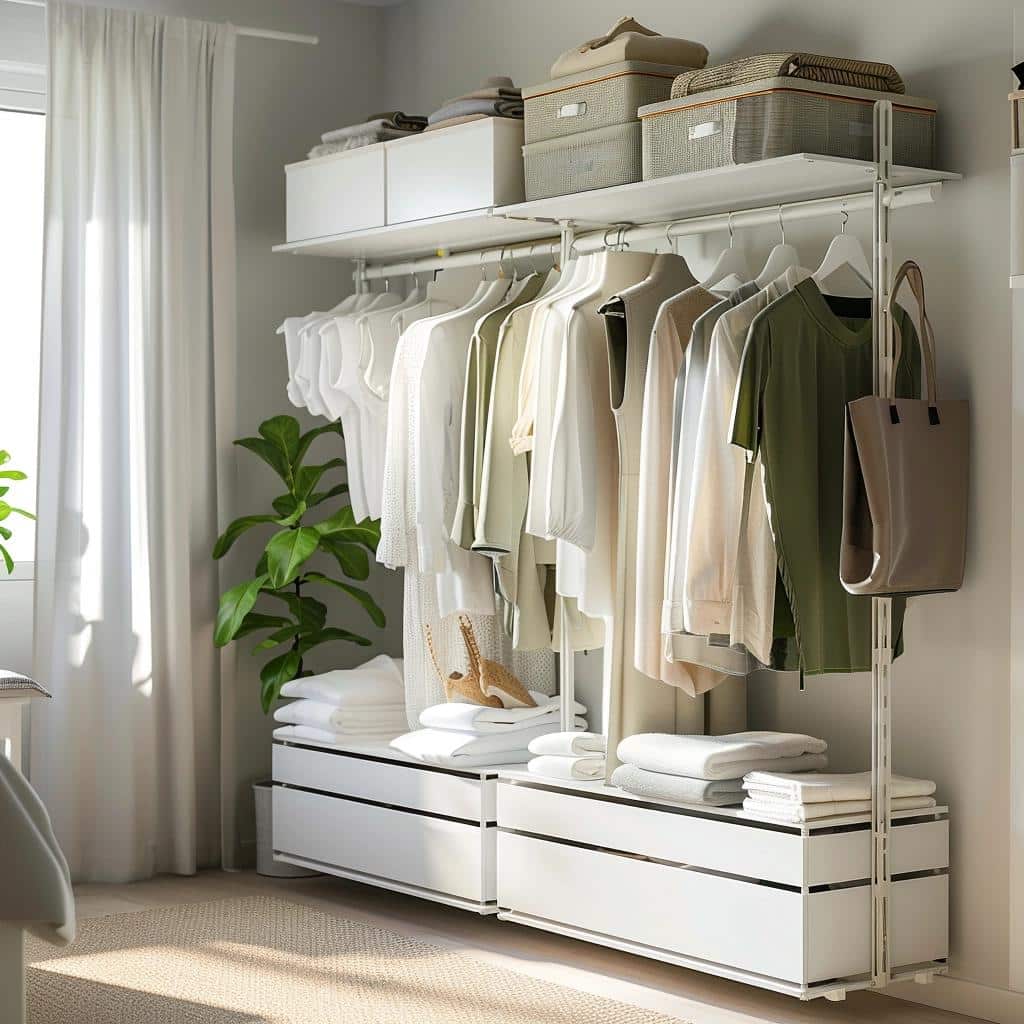 7 Practical Solutions for Limited Wardrobe Space for Little Singles 4 7 Practical Solutions for Limited Wardrobe Space for Little Singles