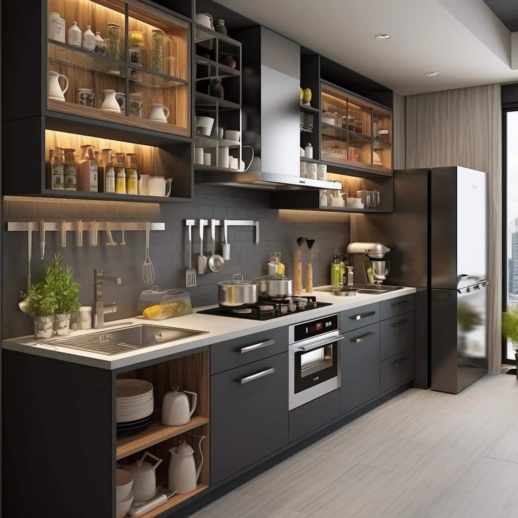 7 Practical Solutions for Perfect Organization in Small Kitchen Cabinets 1 7 Practical Solutions for Perfect Organization in Small Kitchen Cabinets