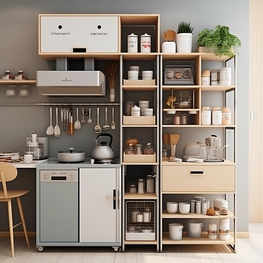 7 Practical Solutions for Perfect Organization in Small Kitchen Cabinets 3 7 Practical Solutions for Perfect Organization in Small Kitchen Cabinets