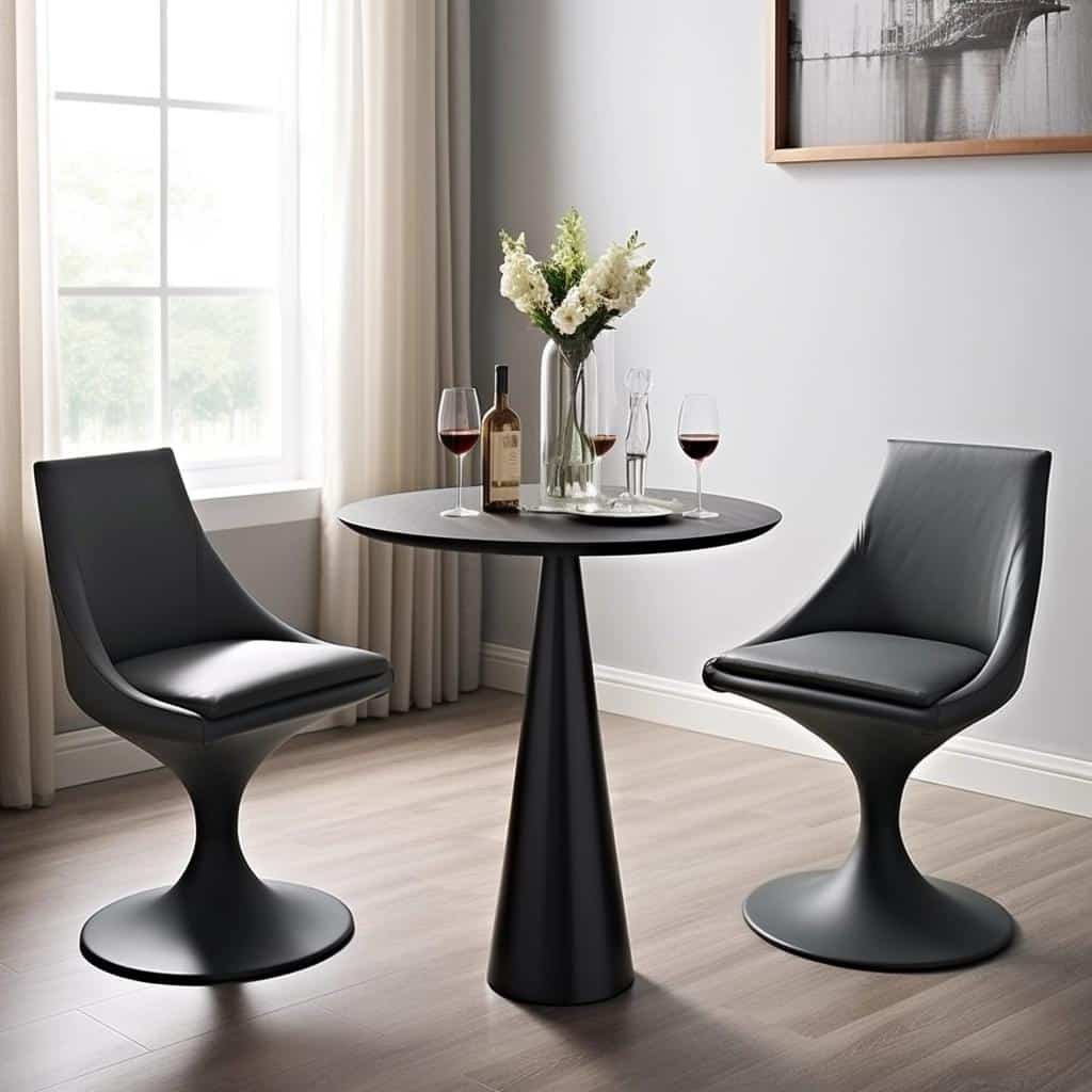7 Stylish Pedestal Tables for Tiny Areas 2 7 Stylish Pedestal Tables for Tiny Areas