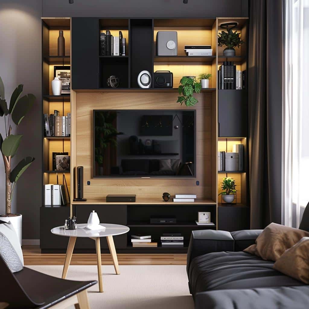 7 Stylish Solutions for Entertaining Small Living Room Racks