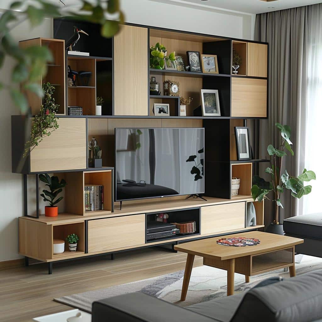 7 Stylish Solutions for Entertaining Small Living Room Racks